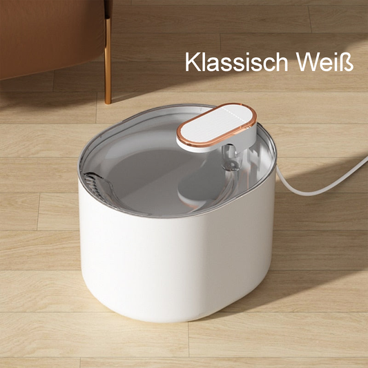 Keramik Trinkbrunnen Katze Nahaufnahme